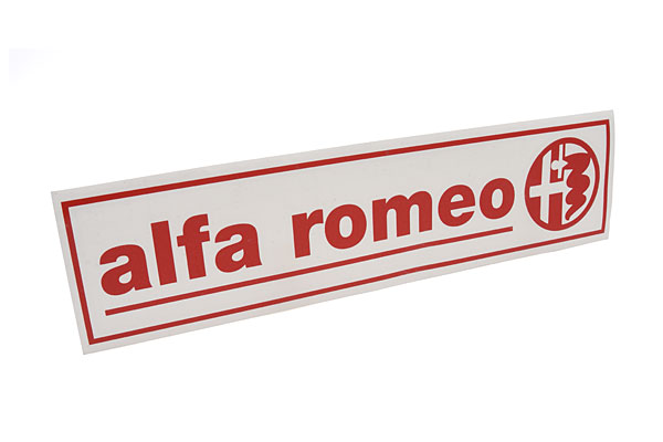 Alfa Romeo Window Decal