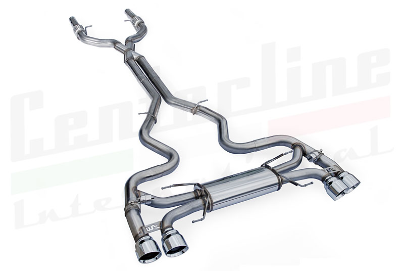 Alfa romeo giulia quadrifoglio exhaust deals upgrade