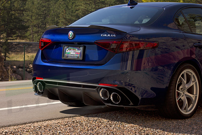 Quadrifoglio exhaust deals