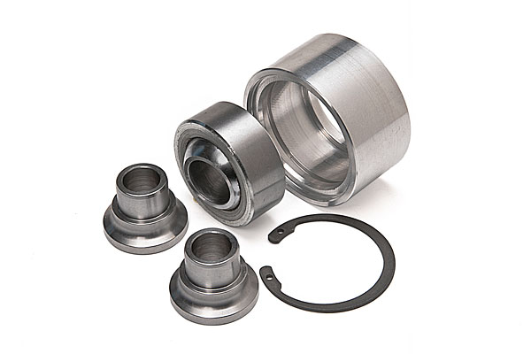 ALF‼️ Fortpro Aluminum Axle Hub Cap w/ 6 Holes and Gasket